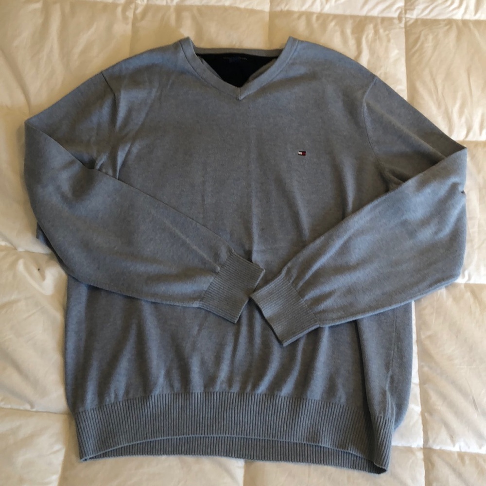 Tommy Hilfiger pullover sweater light blue